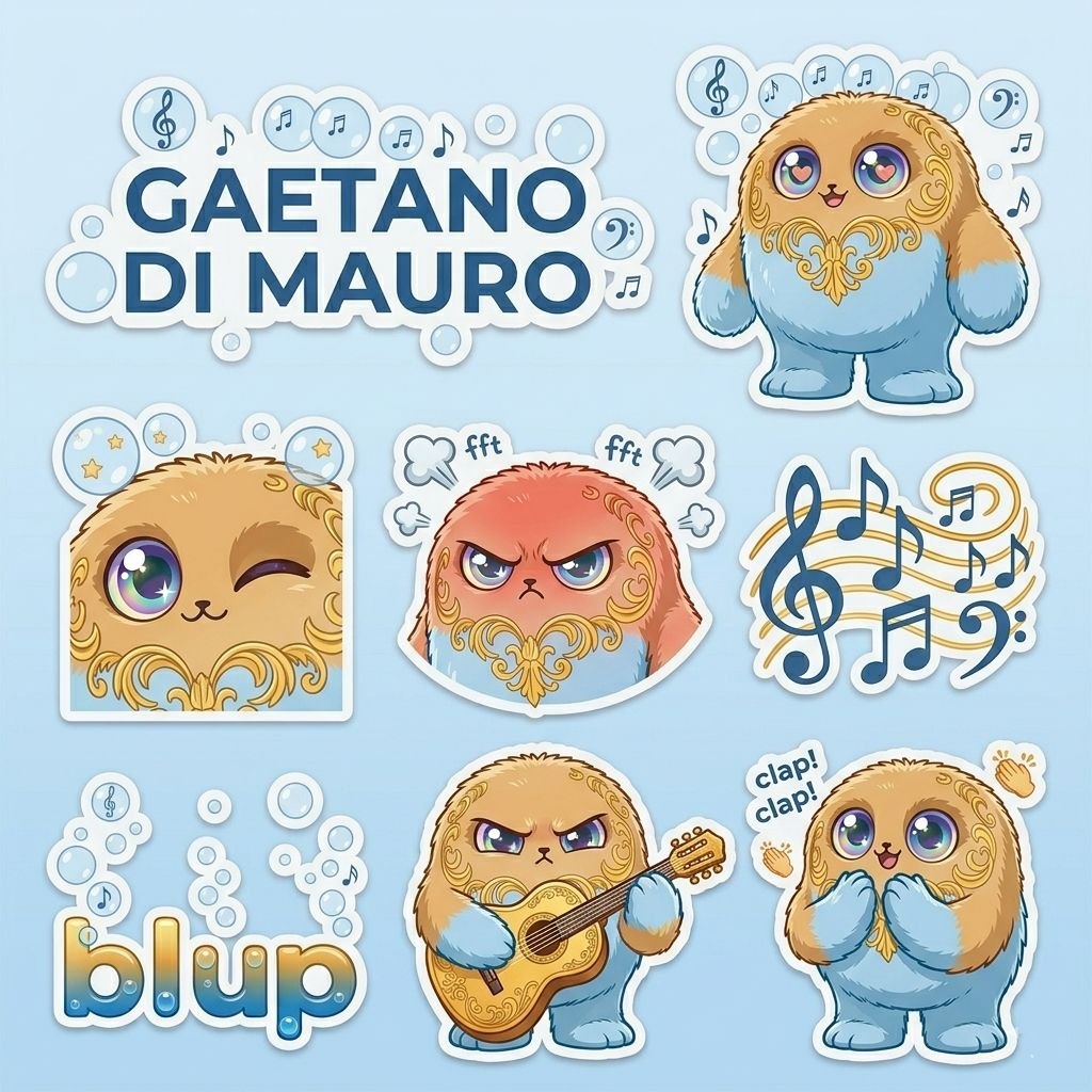 BLUP Sticker Pack — anteprima